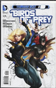 Birds of Prey #0 (2012) Black Canary