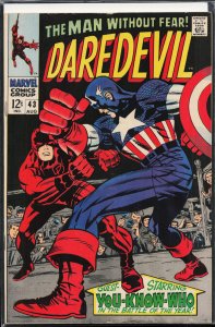 Daredevil #43 (1968) Daredevil [Moisture Damage]