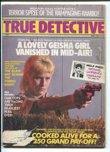 MAG: TRUE DETECTIVE-1988-APRIL-GUN MOLL CVR VG