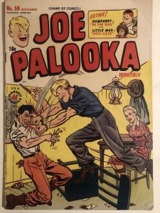 Joe Palooka 50,VG, Good girl Bondage cover!