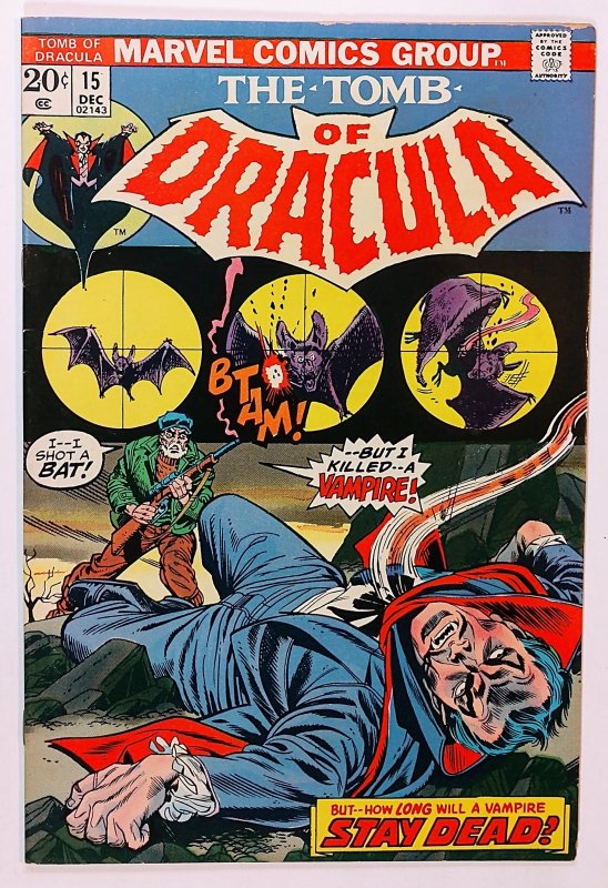 Tomb of Dracula #15 (5.5, 1973)