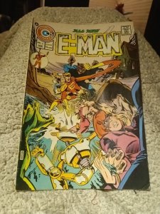 E-Man #6 (Charlton Comics 1975) John Byrne Joe Staton 2nd Rog 2000 Horror Cover