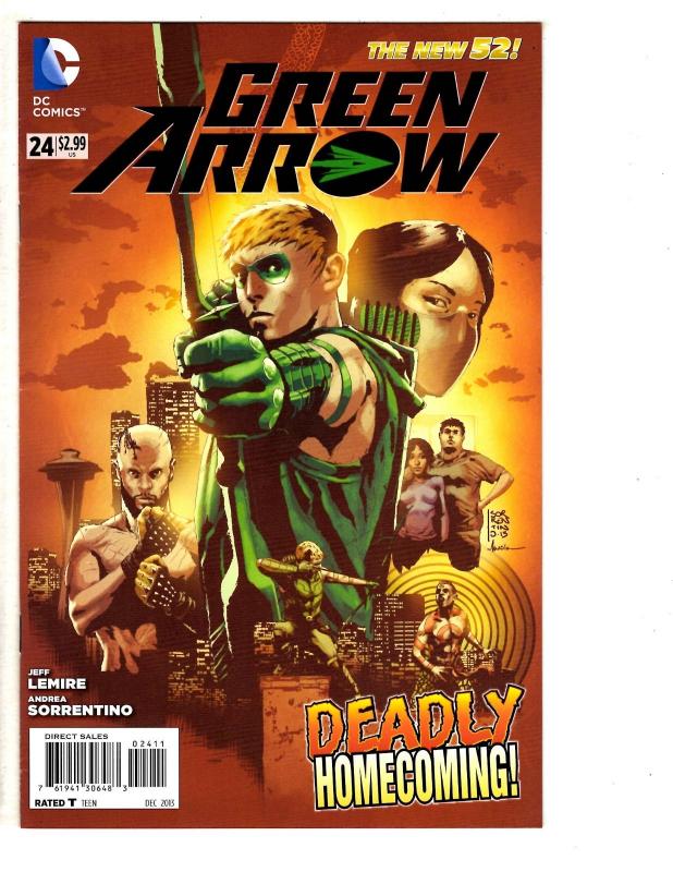 3 Green Arrow DC Comic Books # 23.1 24 25 New 52 Count Vertigo Shado LH1