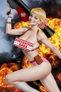 GWENPOOL Cosplay 7 Book Set Bear Claw Studios Bear Babes Deadpool Tatt & More