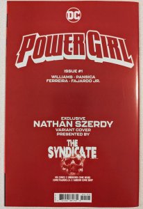 POWER GIRL #1 2023 NM NATHAN SZERDY Syndicate Exclusive Trade Dress Variant