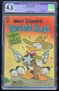 Four Color #199 Dell Publishing 1948 CGC 4.5 R