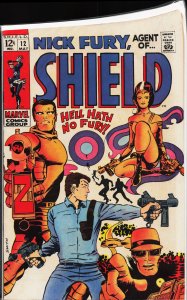 Nick Fury, Agent of SHIELD #12 (1969) Nick Fury