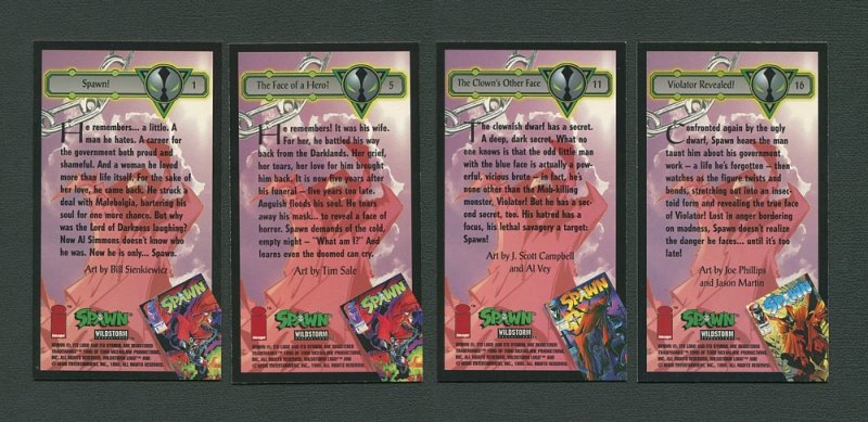 1995 SPAWN COMPLETE 152 CARD SET   MINT