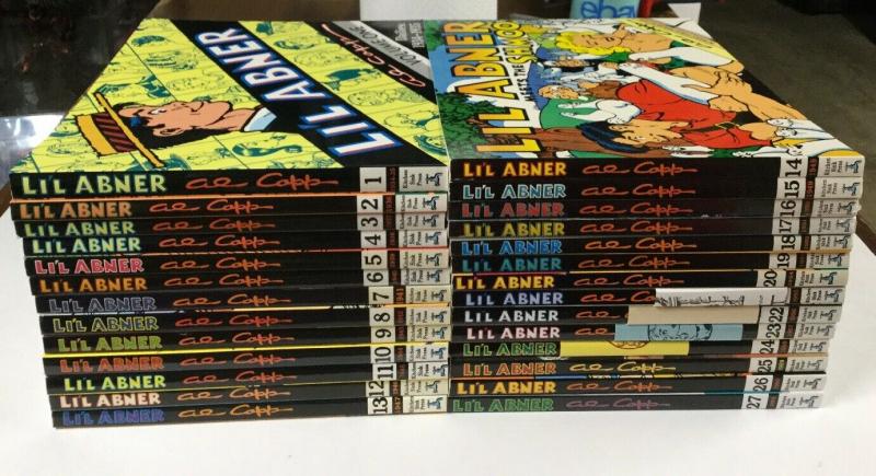 Lil Li’l Abner 1-27 Complete Kitchen Sink Press Tpb Softcover Set Near Mint P4