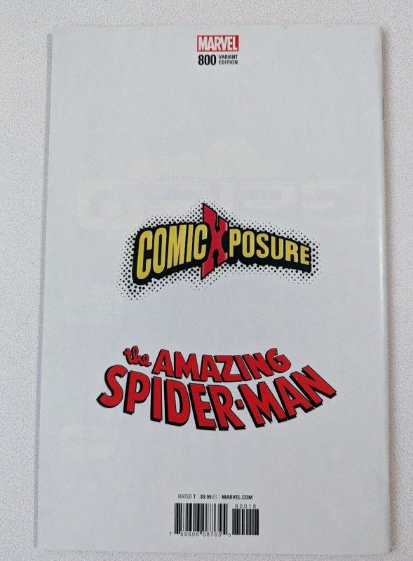 Amazing Spider-Man 800 NM COMICXPOSURE Clayton Crain Virgin Variant Red Goblin 