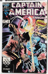 Captain America Annual #8 (1986) Captain America
