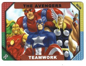 2001 Marvel Recharge - Teamwork - Avengers