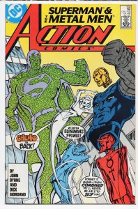Action Comics #590 (1987) Metal Men