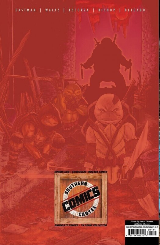 TMNT The Last Ronin II Re-Evolution #1 2024 Jason Flowers Cover Signed IDW EB200