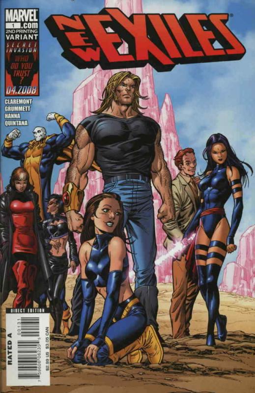 New Exiles #1 (2nd) VF/NM; Marvel | save on shipping - details inside