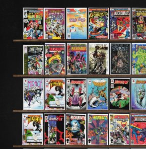 Huge Lot 150+ Comics with Micronauts, Bloodshot, Ghost Rider, Armorines & More!