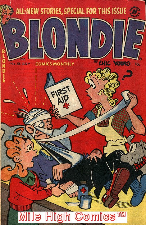 BLONDIE (1950 Series)  (HARVEY) #56 Fair Comics Book