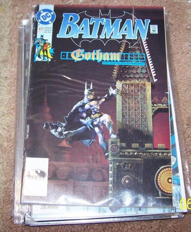 BATMAN #477  a gotham tale pt 1  1992 dc comics  + robin