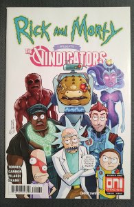 Rick and Morty Presents: The Vindicators Brain Trust Cover (2018)