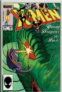 X-Men #181, 9.0 or better, Story Following Secret Wars I #12