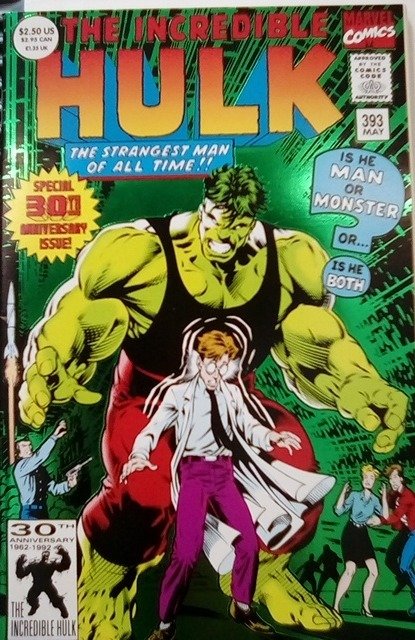 The Incredible Hulk #393 Direct Edition (1992)