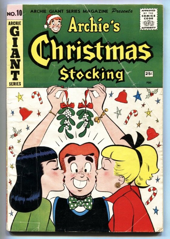 ARCHIE'S CHRISTMAS STOCKING #10 1961 ARCHIE GIANT SERIES VG-
