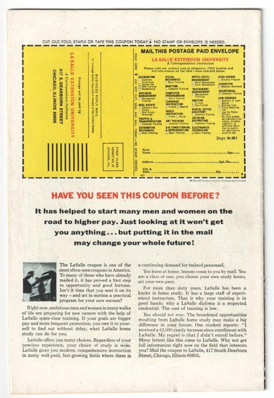 Daredevil #105 (1973) Origin of Moondragon!