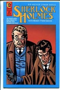 Sherlock Holmes #3 1988-Eternity-Conan Doyle-newspaper strip reprint-FN/VF
