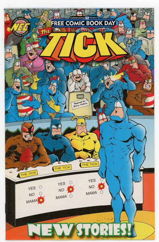 The Tick: Free Comic Book Day 2016 FCBD New England Comics NM