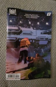 Lot of 4 Comics (See Description) Alien, Brzrkr