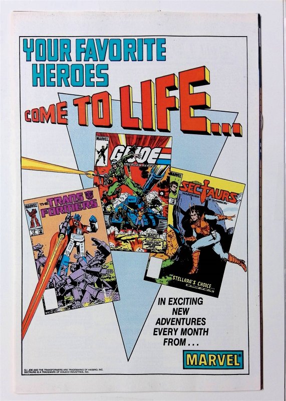 Web of Spider-Man, The #12 (March 1986, Marvel) VF-