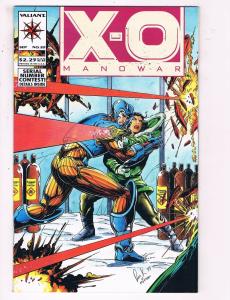 X-O Manowar #20 FN Valiant Comics Comic Book Bailey September 1993 DE35