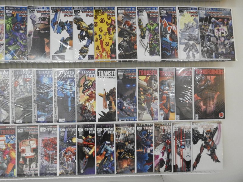 Huge Lot 150+ Comics ALL IDW TRANSFORMERS COMICS!!!!! Awesome NM- Avg Condition!