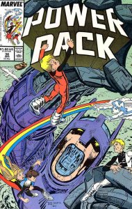 Power Pack #36 VF ; Marvel | Master Mold