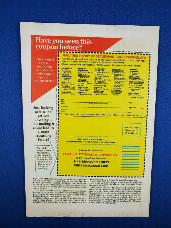 MARVEL SPOTLIGHT 19 SON OF SATAN VF+ 1974