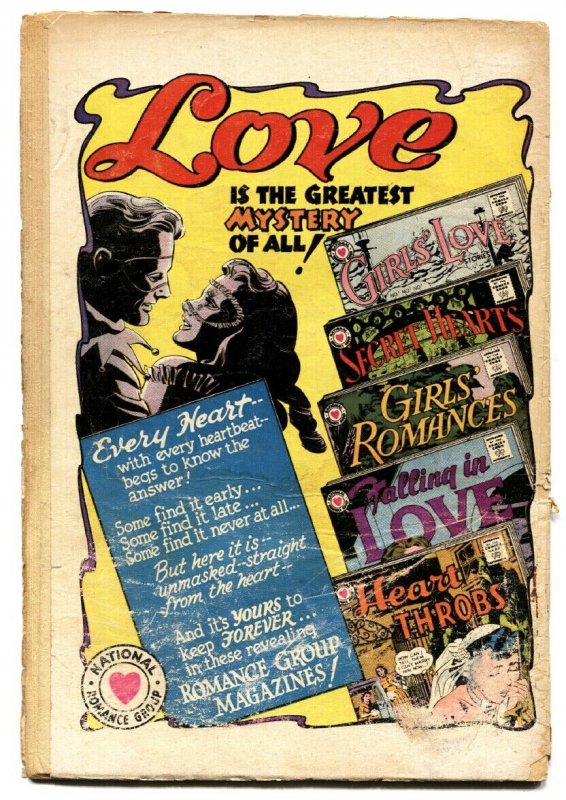 SECRET HEARTS #54 comic book 1959-DC ROMANCE