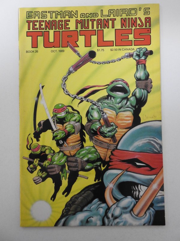 Teenage Mutant Ninja Turtles #26 (1989) Signed Eastman/Laird  VF-NM Condition!