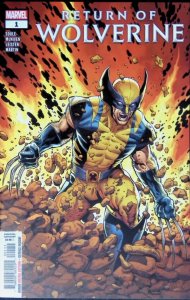 Return of Wolverine #1 2018 Steve McNiven Cover A Marvel Comics CS11H