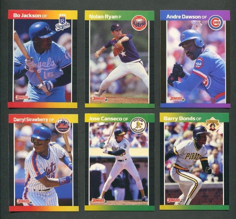 1989 Donruss Baseball Card Set(660) Ken Griffey Jr Rookie MINT