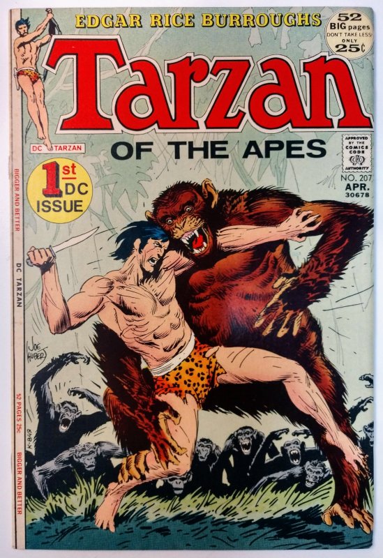 Edgar Rice Burroughs' Tarzan #207 (6.5, 1972)