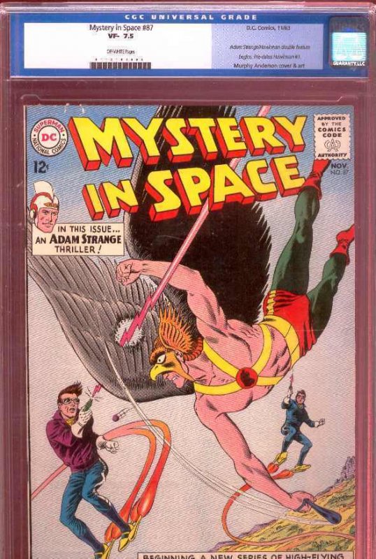 Mystery in Space #87 (1963) CGC 7.5 VF-