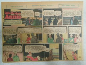 (48) Little Orphan Annie Sundays by Harold Gray from 1944 Half Full Page Size !