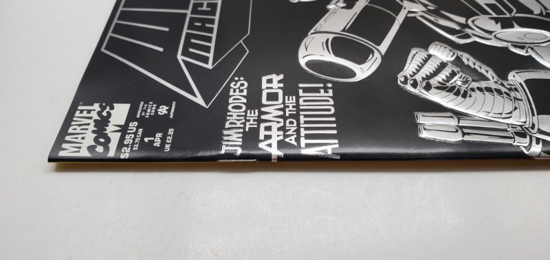 War Machine #1 (1994) Collector's Edition - Embossed Silver Foil  WP  NM/MT