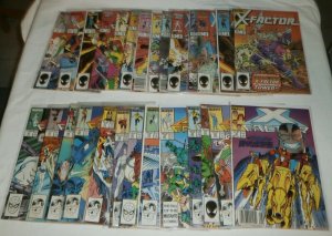 X-Factor V1 #2-59 missing 6 iss. Simonson Inferno Fall Mutants comics lot of 58