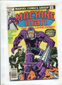 MACHINE MAN #1 - THE LIVING ROBOT! - (9.2) 1978 