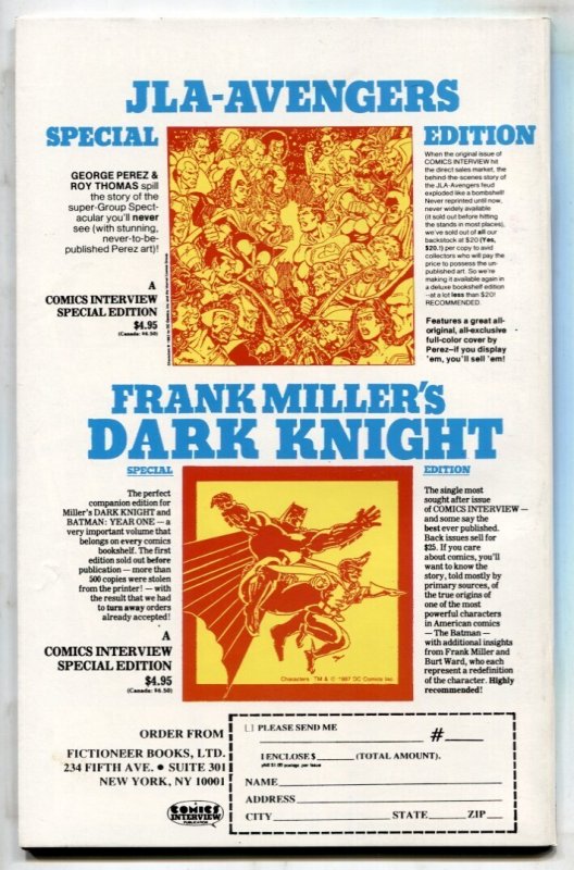 AMAZING HEROES #166 1989 - comics - Nick Fury