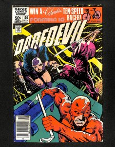 Daredevil #176 Newsstand Variant 1st Stick!  Elektra!
