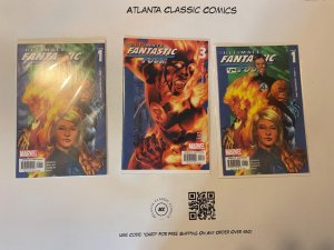 3 Comic Books Marvel Comics Fantastic Four # 1 (2 Issues)  68 SM8