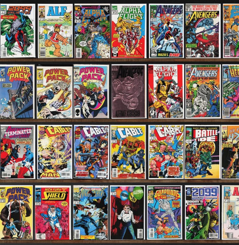Huge Lot 140+ Comics with Power Pack, The Avengers, Sun Devils & More!