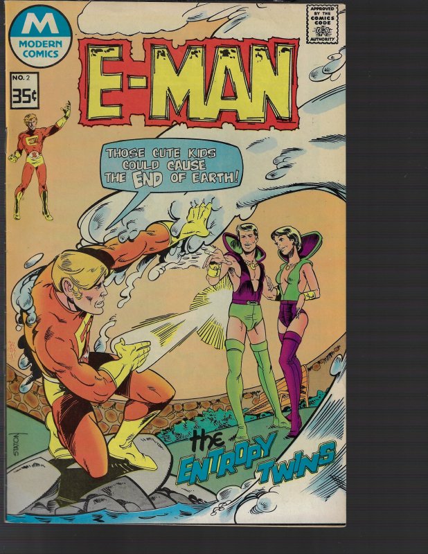 E-Man #2 (Modern Comics, 1977) FN/VF